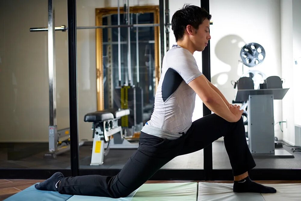 ストレッチをしているイメージ画像